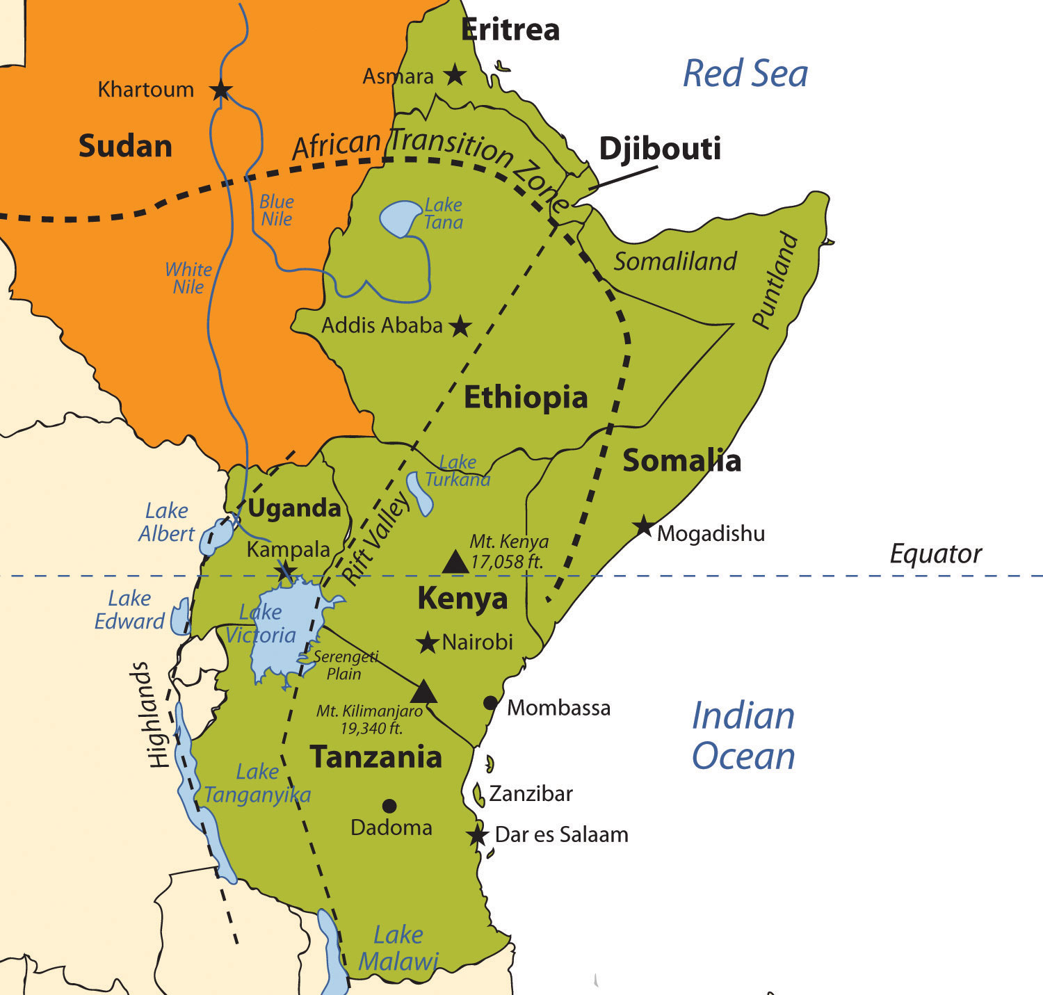 Где восточная африка. Юго Восточная Африка на карте. Страны Восточной Африки на карте. Восточная Африка. Расположение Восточной Африки.