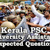 Kerala PSC : Expected Question for University Assistant Exam - 48