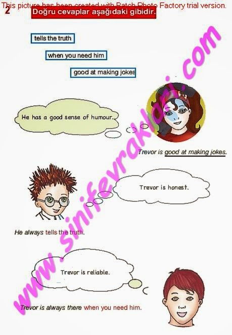 8.SINIF İNGİLİZCE MEB YAYINLARI DERS KİTABI CEVAPLARI SAYFA 13 - Ders