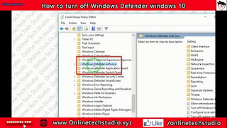 6-How to turn off windows defender real time protection windows 10