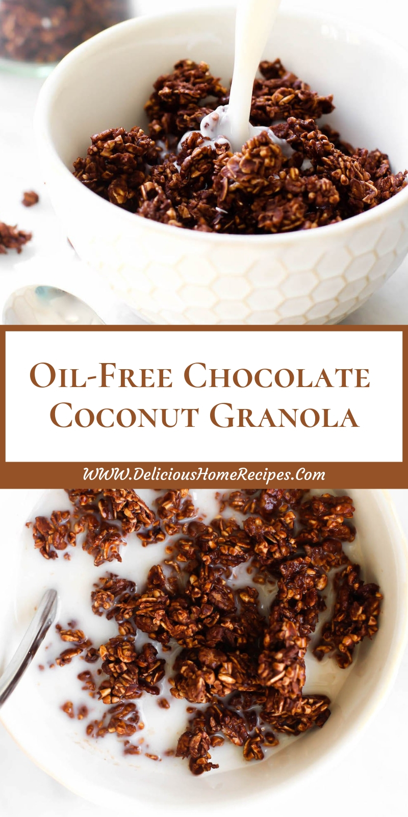 Oil-Free Chocolate Coconut Granola Oil-Free Chocolate Coconut Granola