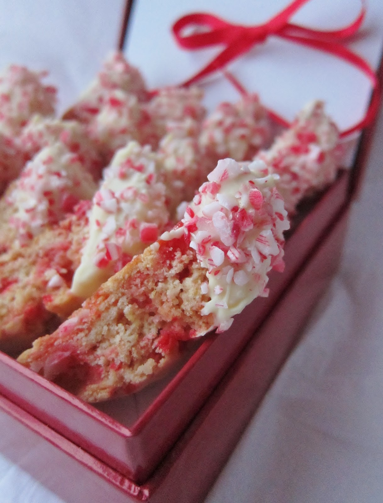 Arctic Garden Studio: Candy Cane Biscotti