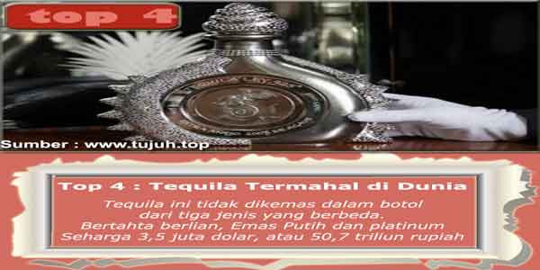 Tequila, Minuman Termahal di Dunia Top 7 Barang-barang Termahal di Dunia