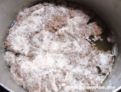 Cách nấu canh cáy rau đay, mướp 2