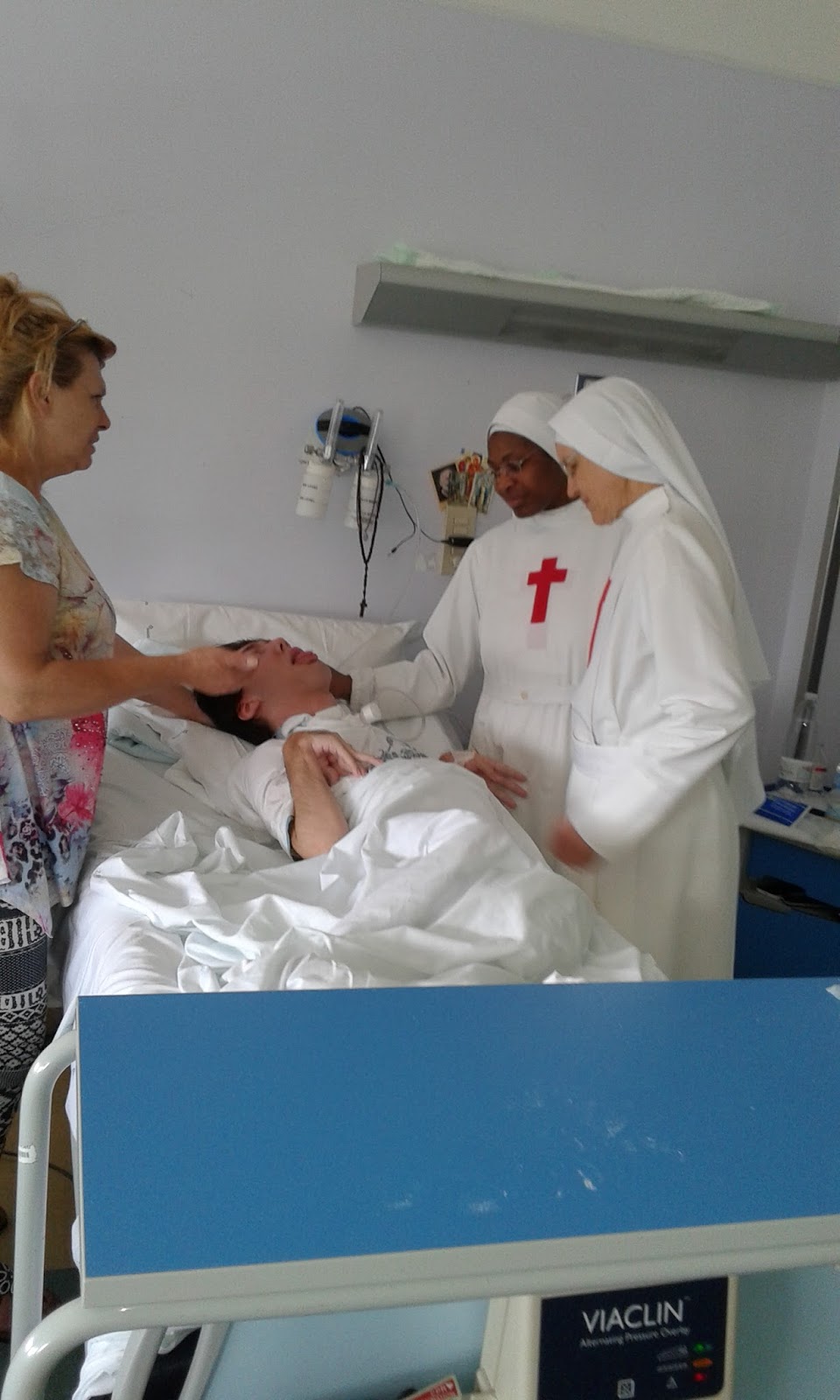 Rieti visita Canonica della Madre Zelia alla Comunità dell'Ospedale