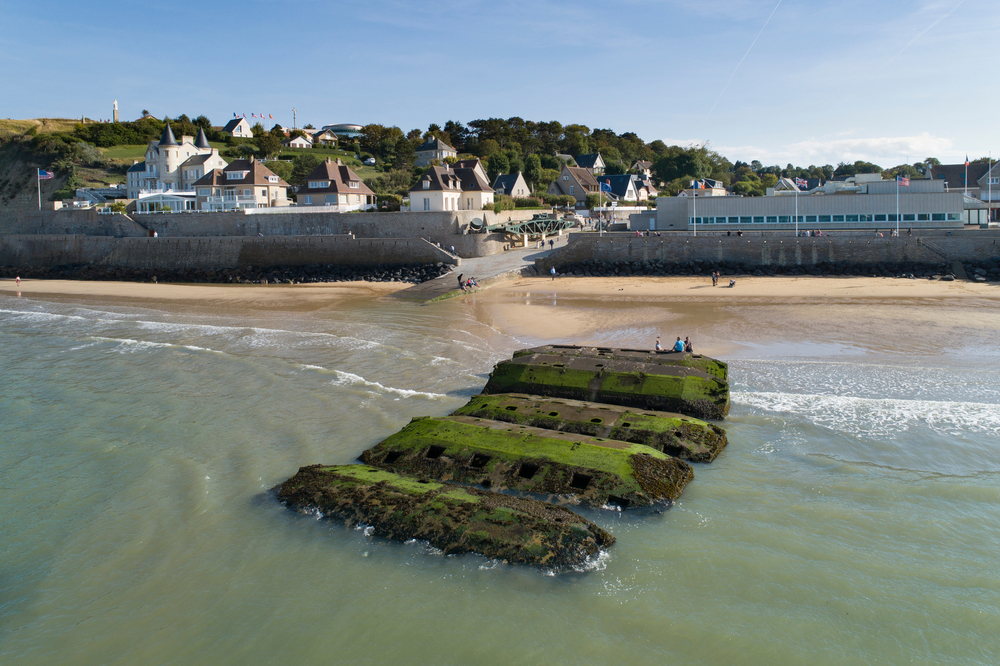 Mulberry Harbors Arromanches-les-Bains