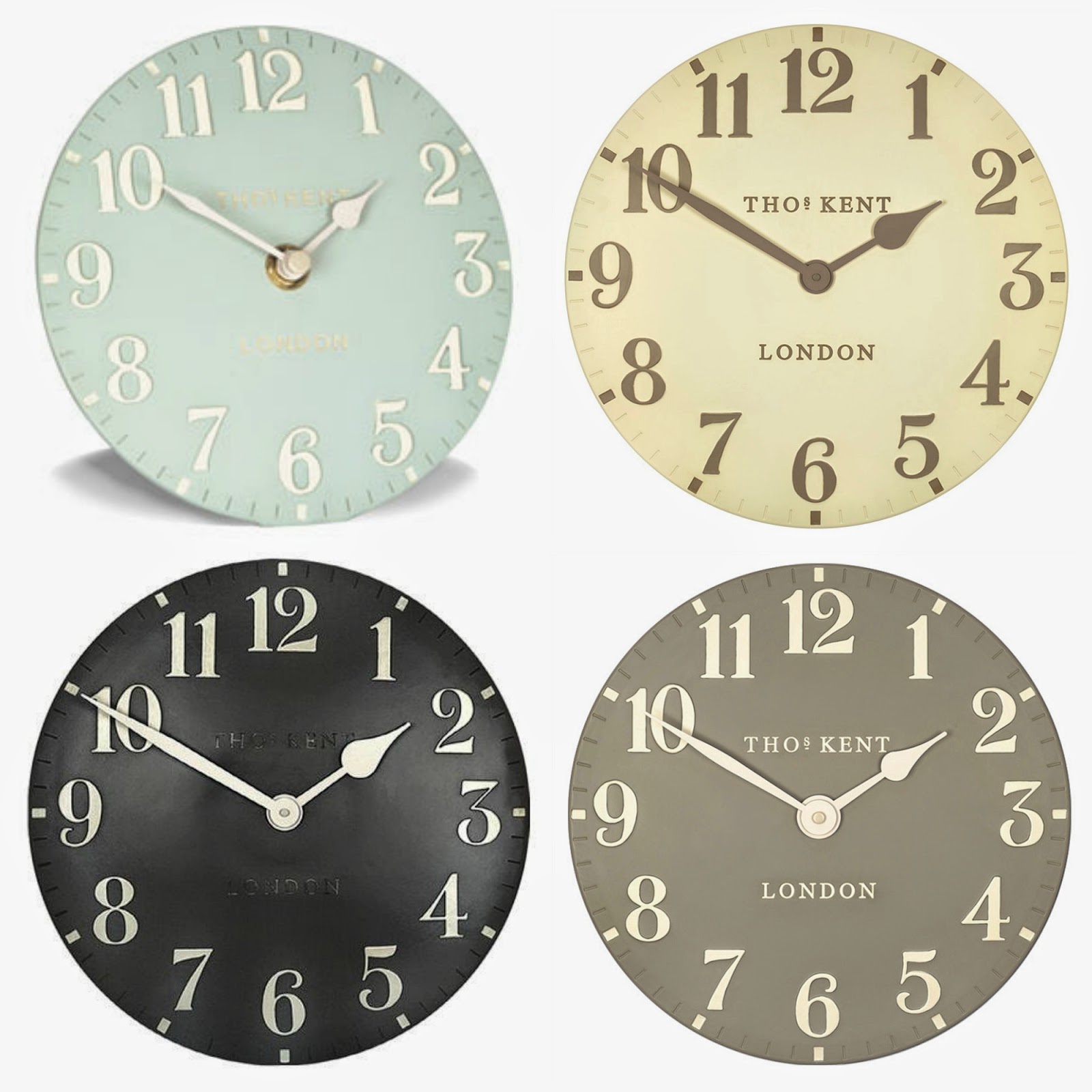 The Ruby Orchard Tick Tock Thomas Kent Stylish Wall Clocks
