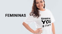 Camisetas Femininas e Feministas