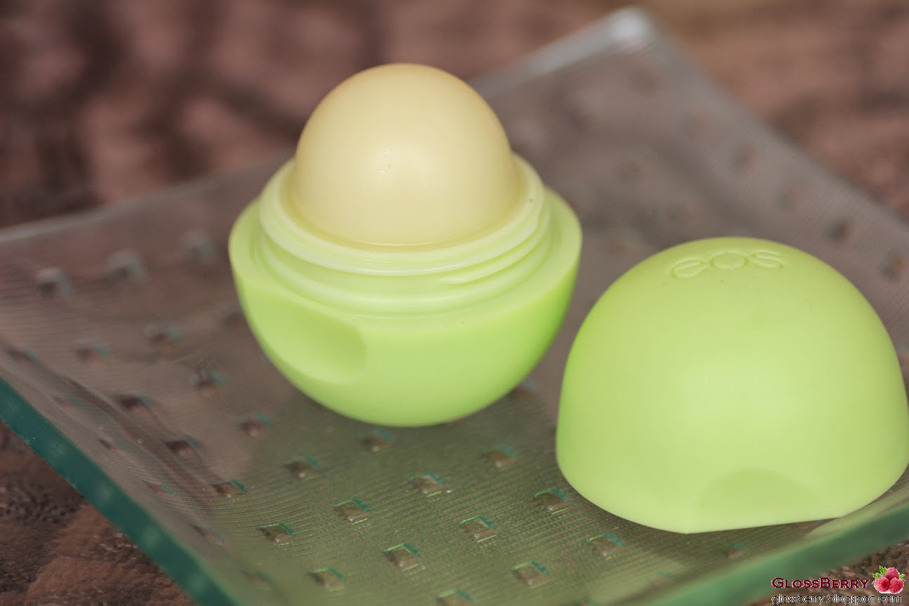ביצת ליפ באלם לשפתיים Evolution of Smooth Lip Balm EOS ירוק