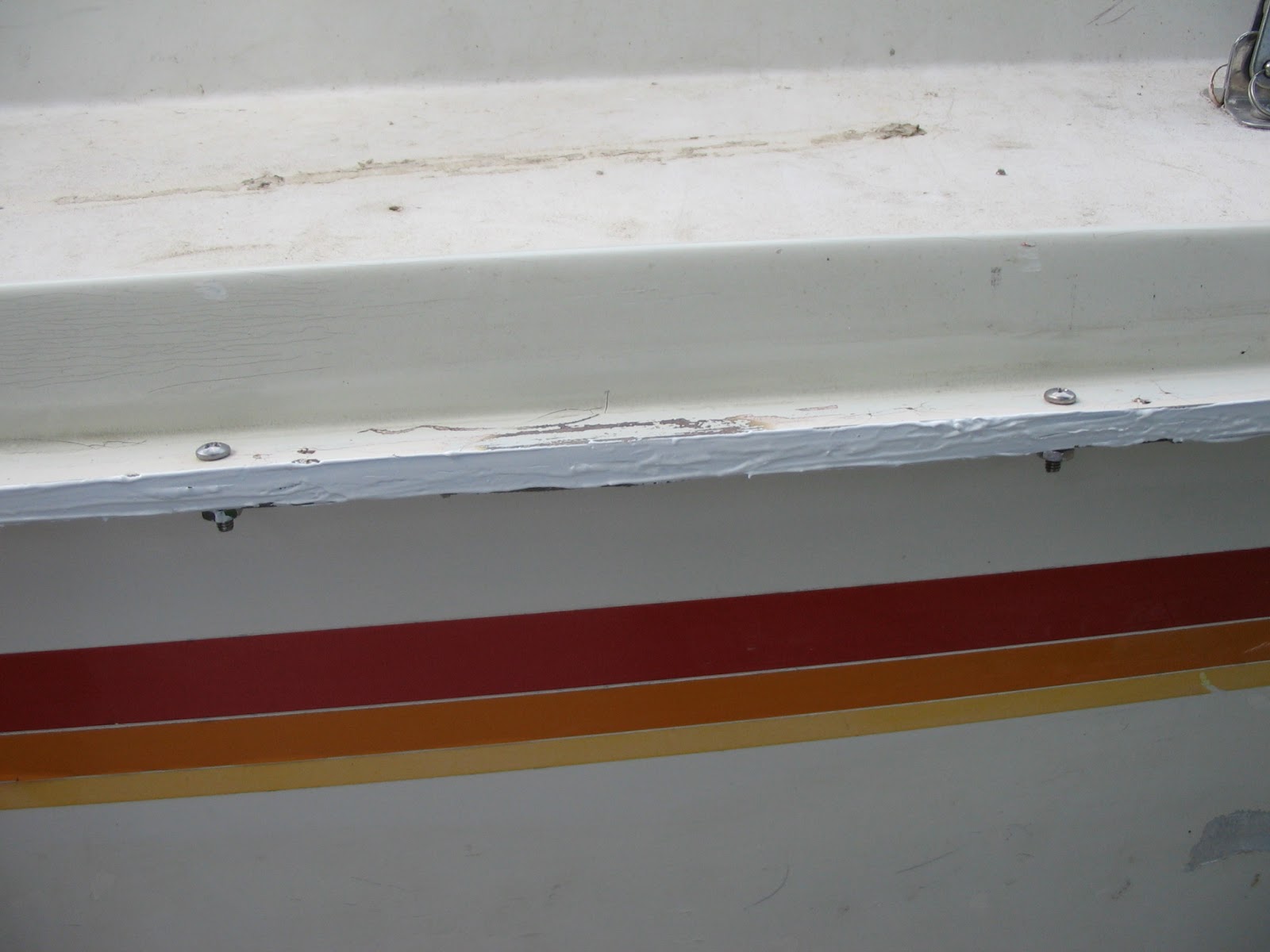 Sailing South Dakota Starwind 19 Hull/Deck Joint Repair