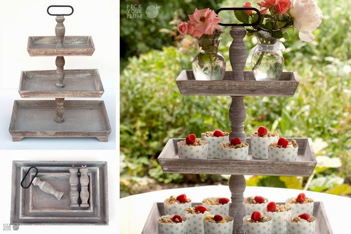 Image result for pick your plum tiered tray