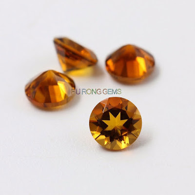 Natural-citrine-yellow-Round-5mm-Gemstones-factory