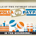 A Tale Of Two Payment Startups DWOLLA VS PAYPAL #infographic