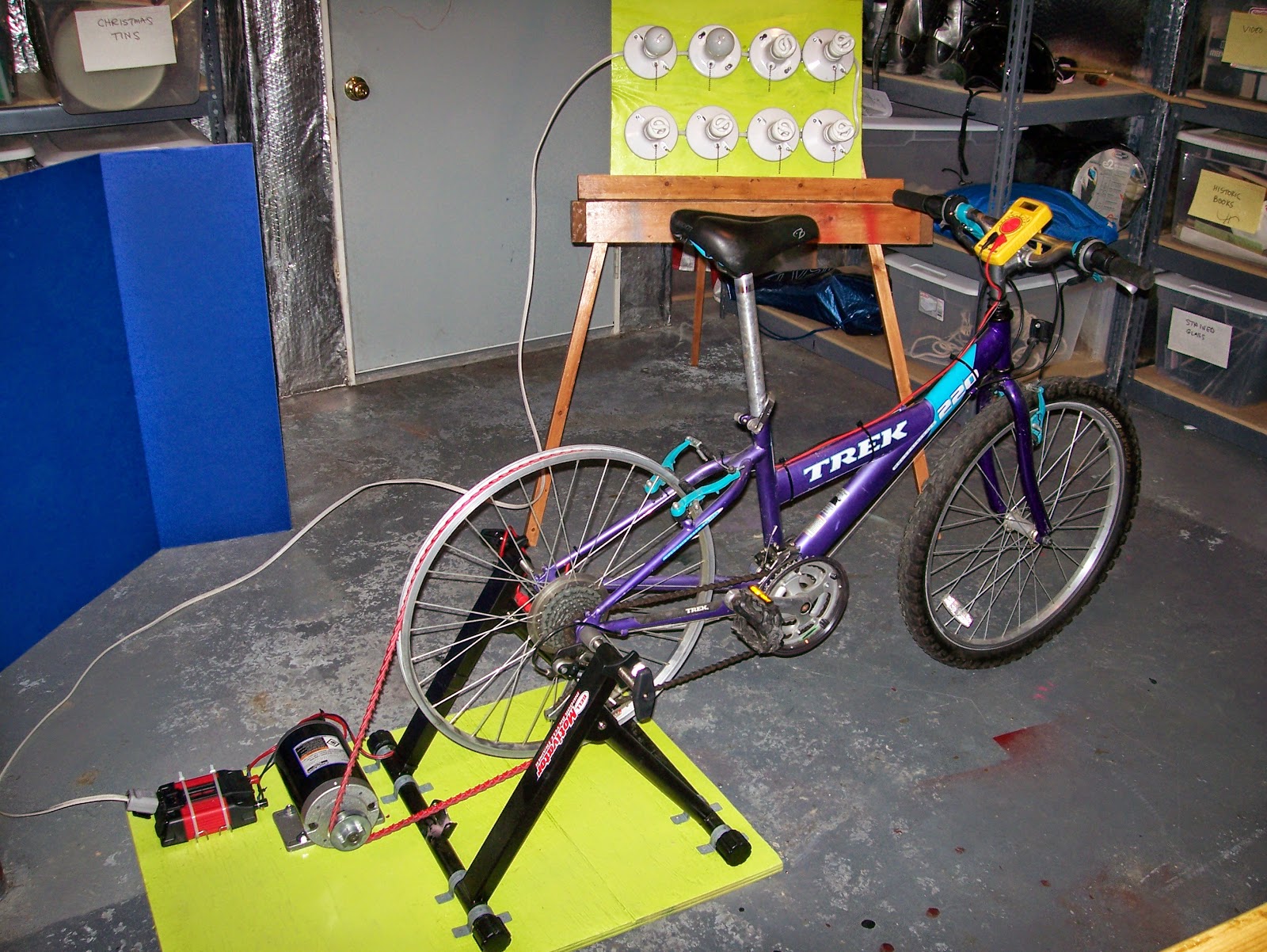كيفية توليد الكهرباء عن طريق دراجة عادية Bicycle Generator - مدونة
