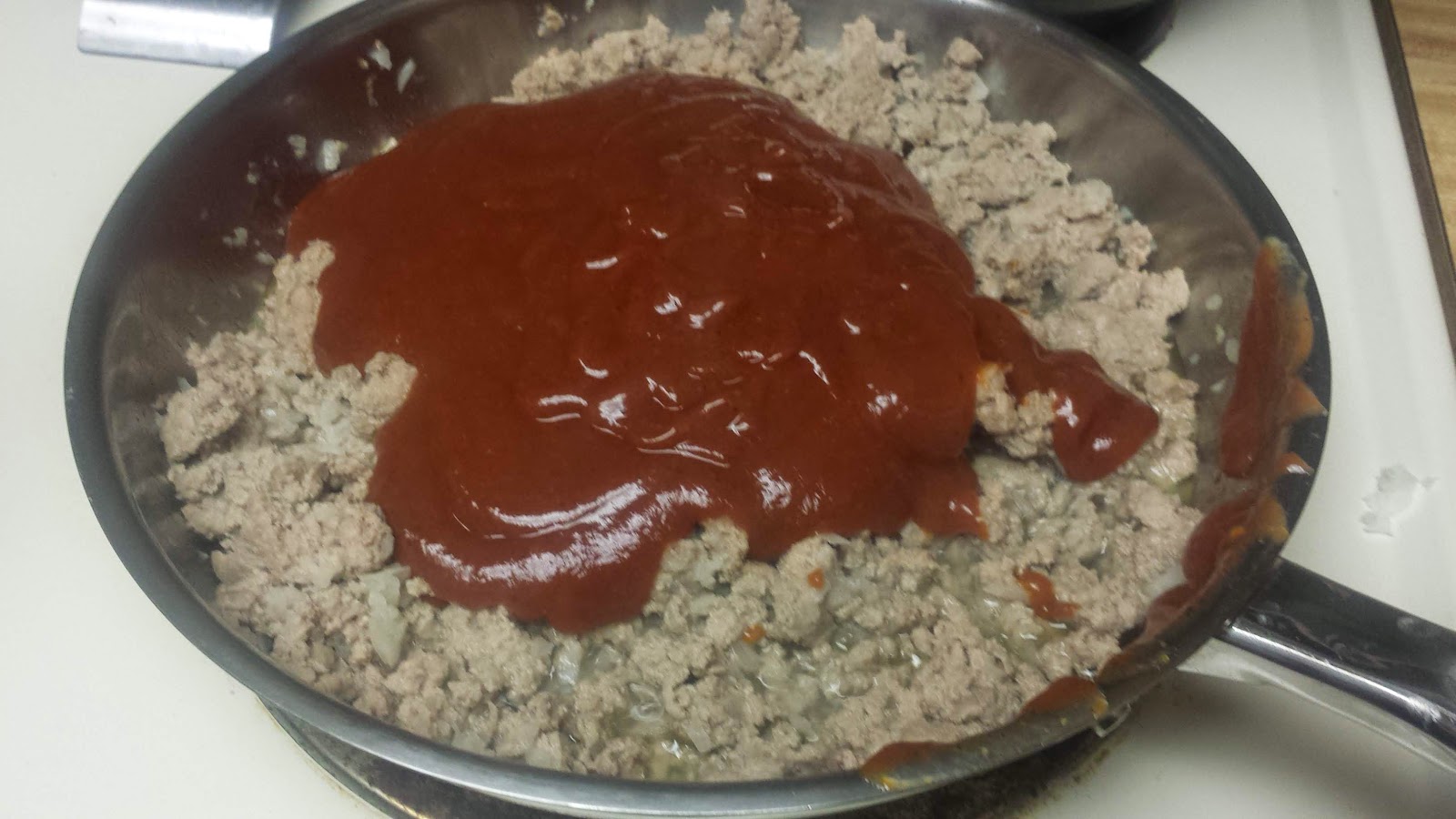 Pinstrosity Sunday Surprise Low Sodium Sloppy Joes!