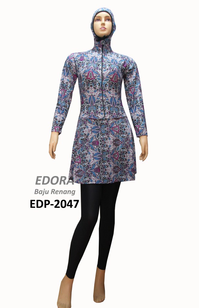 EDORA BAJU RENANG: Baju Renang Muslimah Murah EDP-2046 dan 2047