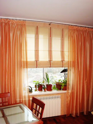 new ideas for kitchen roman blinds and kitchen curtains designs
