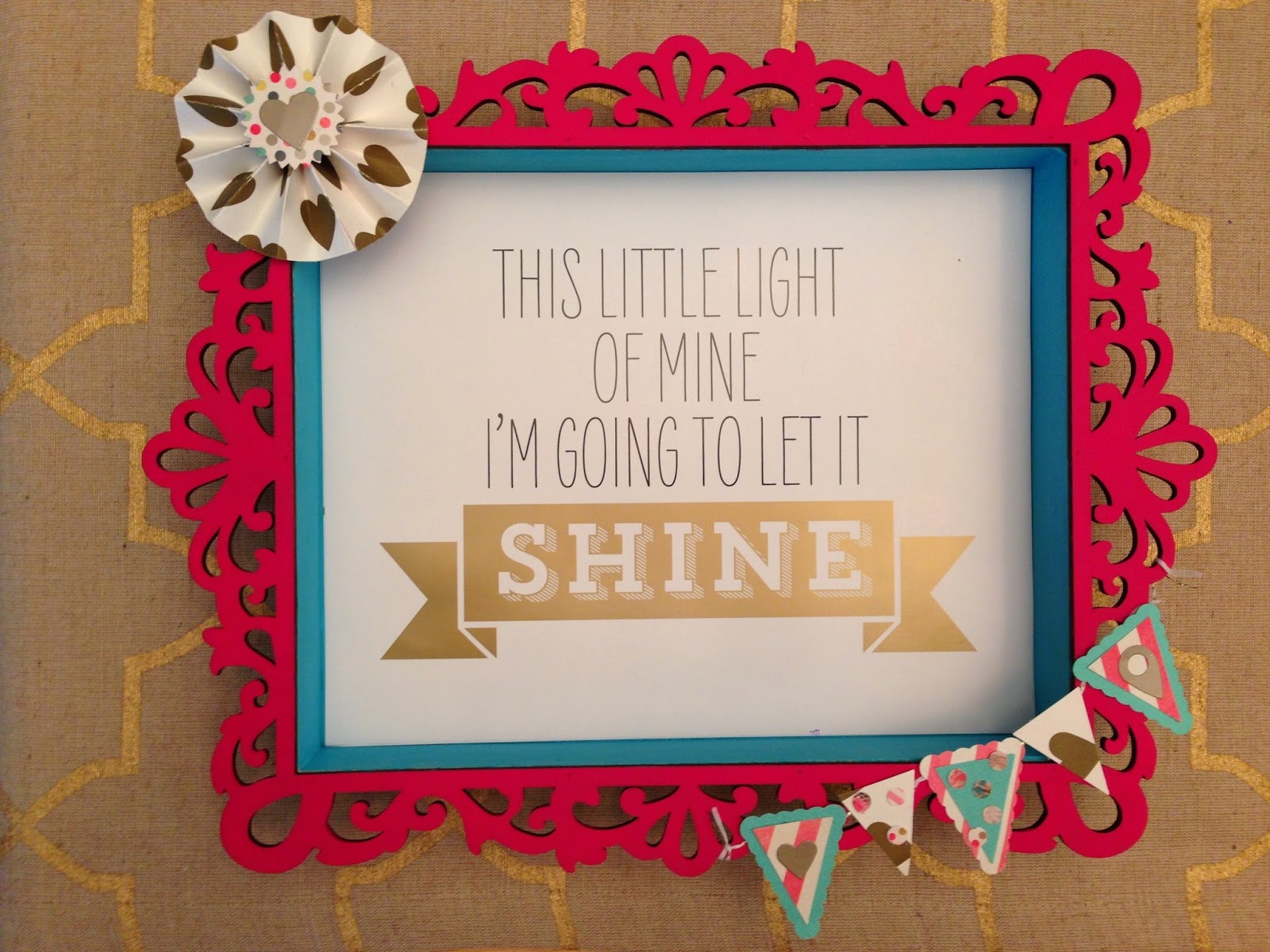 Mrs Crafty Adams Framed Word Art