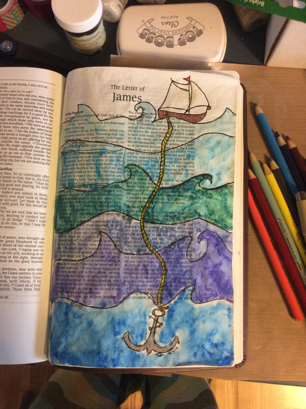 Bible Journaling...James 158