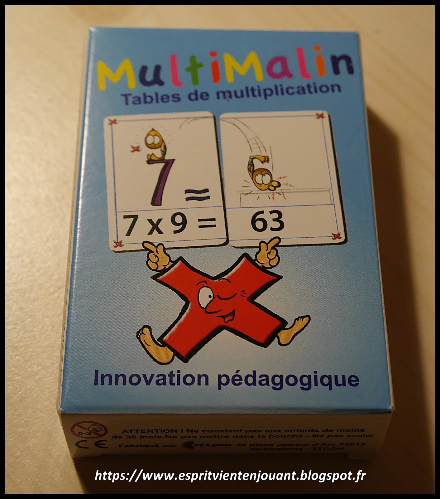 Apprendre Les Tables De Multiplication En Jouant L'esprit vient en jouant: [Activité enfants] Apprendre les tables de