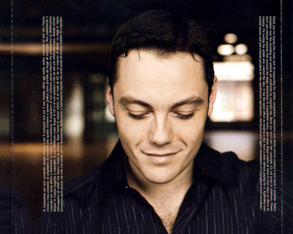 Encarte Tiziano Ferro Alla mia età