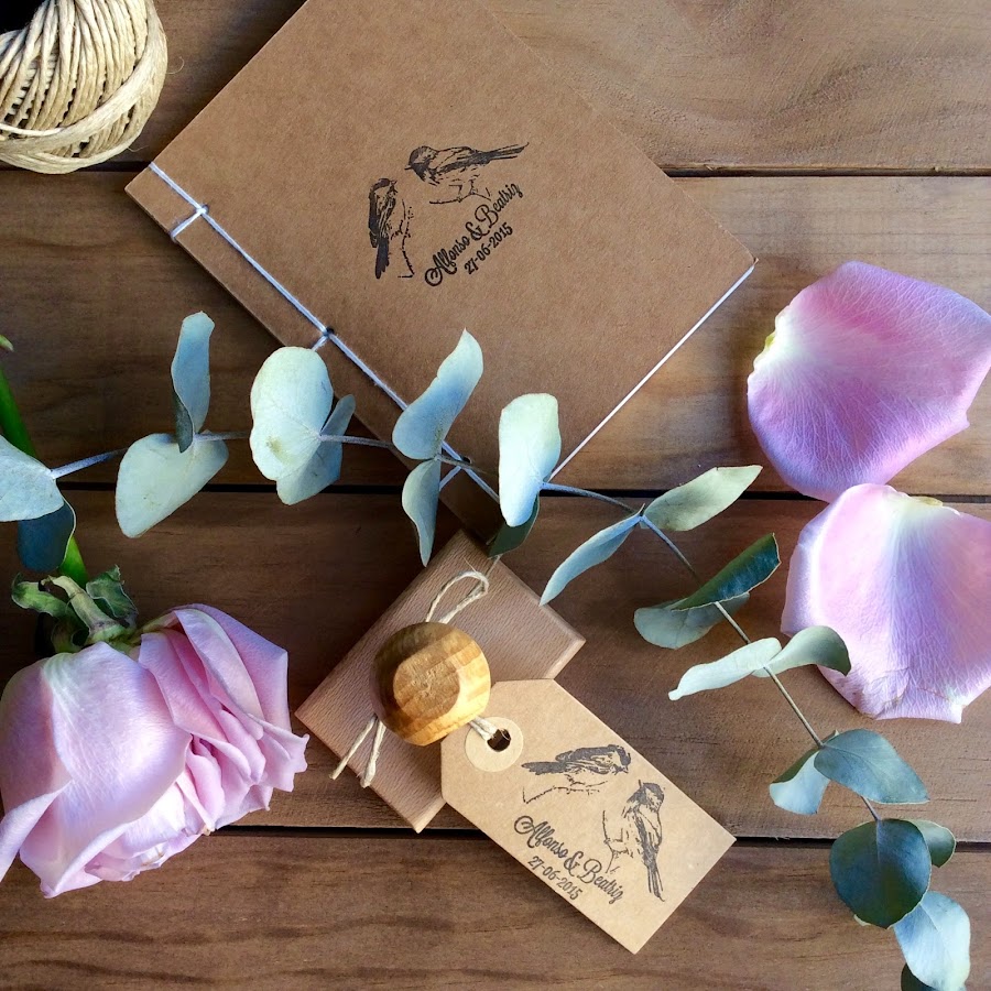 detalles de boda sellos personalizados