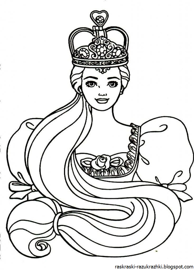 Раскраска Королева