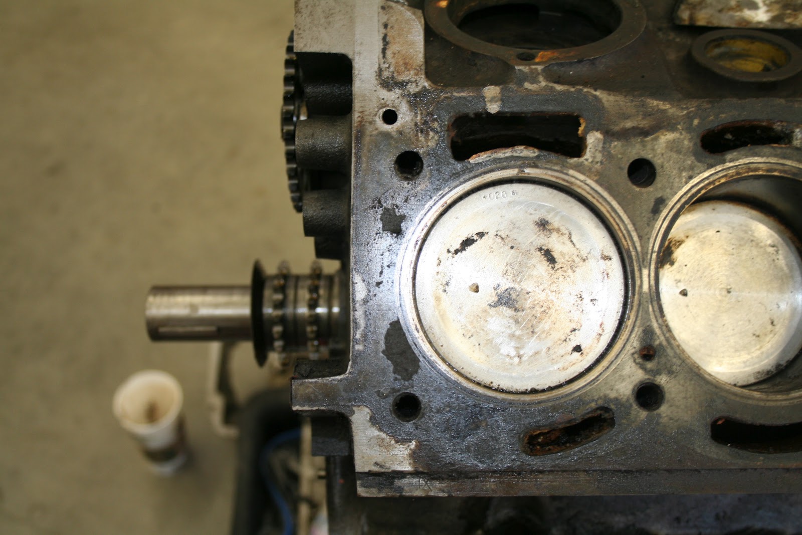 Triumph V8 Engine Rebuild Crankshaft Balanced and Piston Install Begins