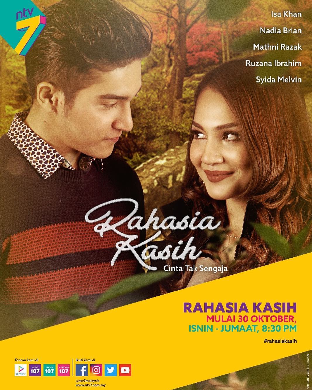 Sinopsis Drama Rahasia Kasih (NTV7) ~ Miss BaNu StoRy