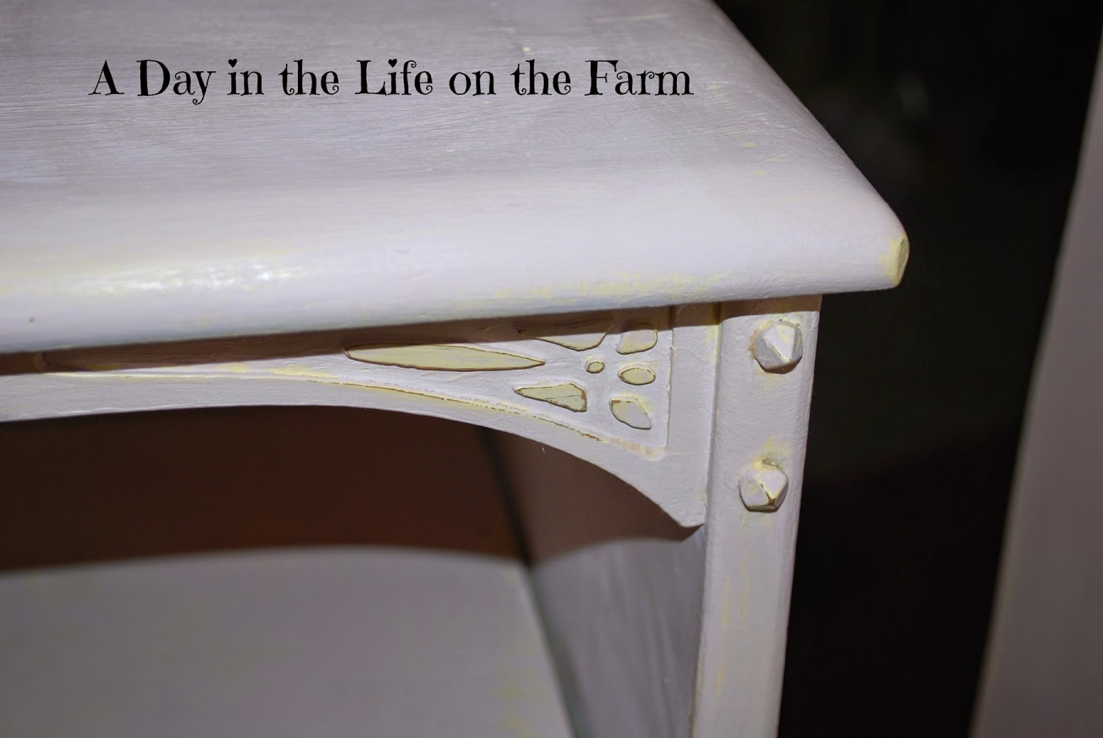 A Day in the Life on the Farm Chalk Painting Furniture for the Nursery