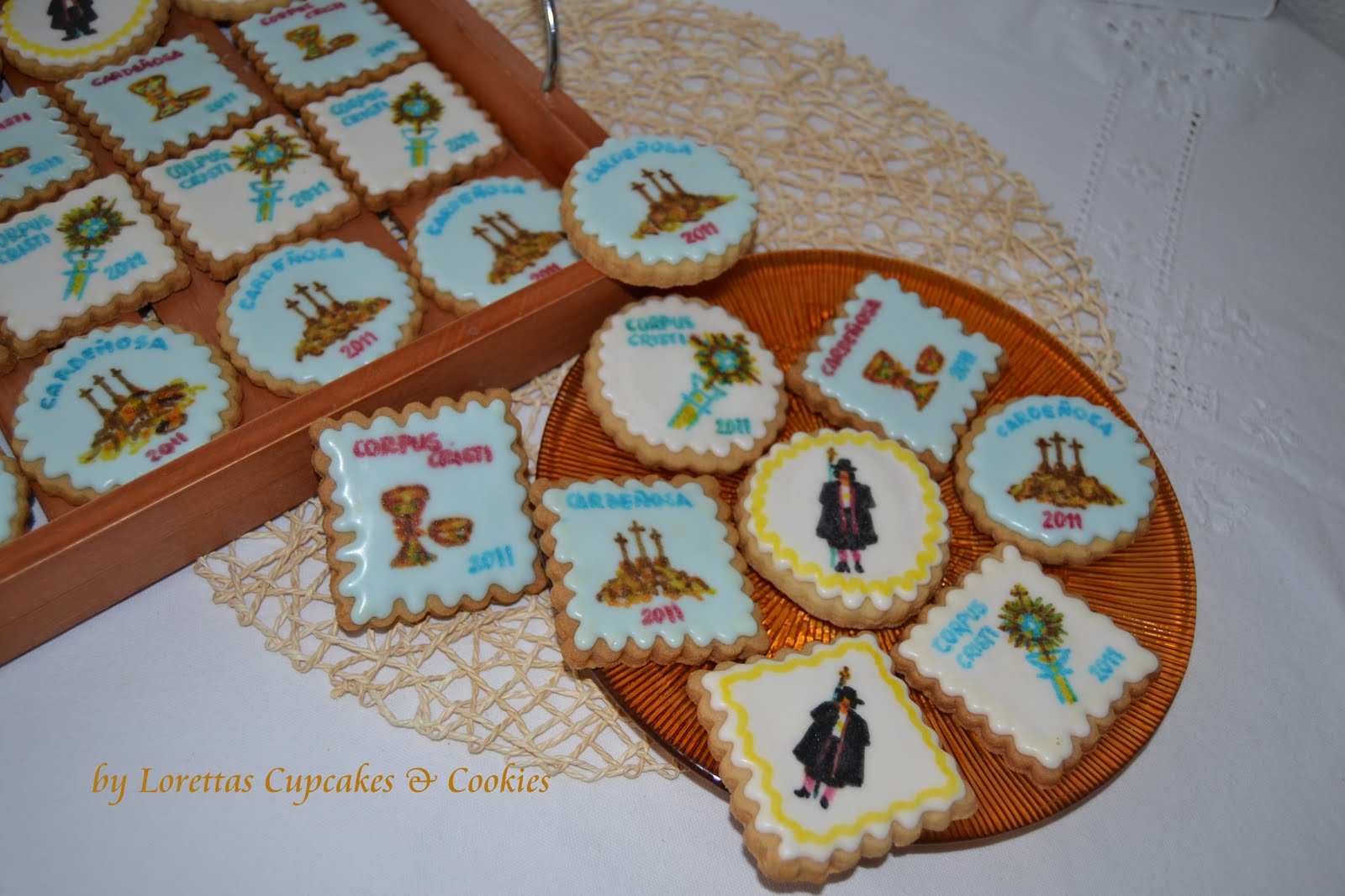 Lorettas Cupcakes & Cookies Cookies para el Corpus Cristi...