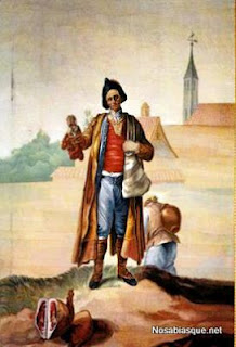 El choricero de Candelario Salamanca pintado por Bayeu