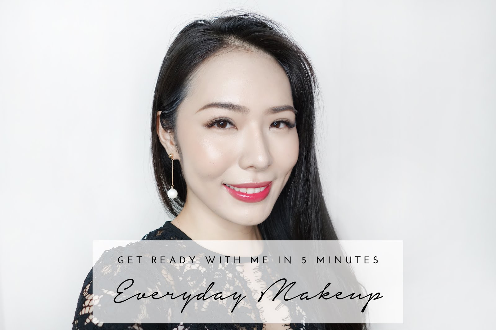 Get Ready With Me in 5 Minutes | My Everyday Makeup Video