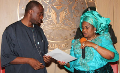 patience jonathan okrika rivers state patience jonathan misbehaves rivers state
