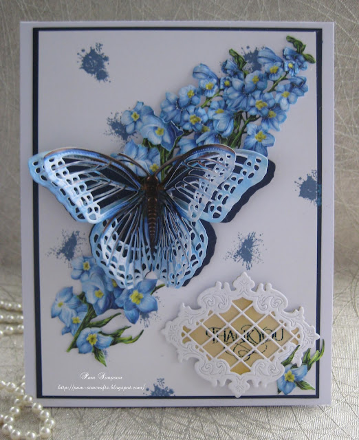 Tattered Lace Cutting Dies FANCY BUTTERFLY D1260 Stephanie Weightman *