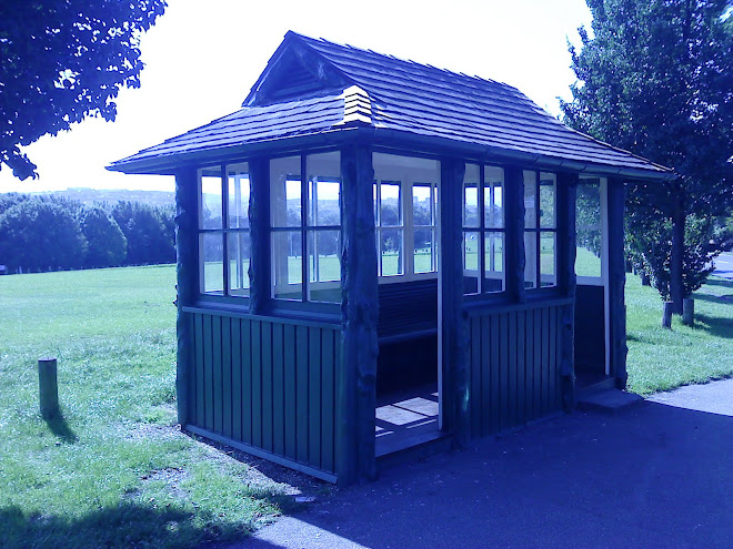 An existing brighton tram shelter.