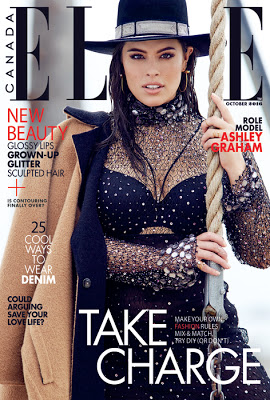 super model ashley graham covers elle canada magazine magazine cover size