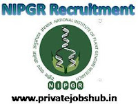 NIPGR Recruitment NIPGR Recruitment