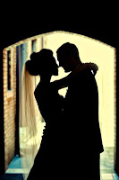 Pareja silueta