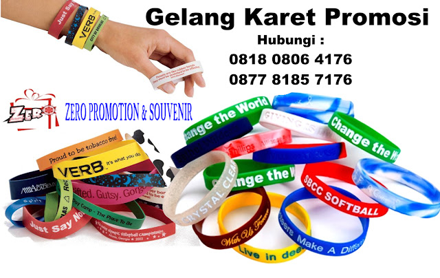 Jual Barang Promosi Perusahaan Souvenir Gelang Karet jual barang promosi perusahaan souvenir gelang karet