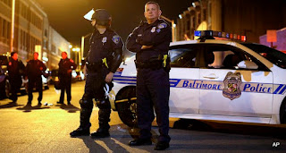 Baltimore officers stopped policing