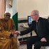 NEW PHOTO OF PRESIDENT MUHAMMADU BUHARI AS HE RECEIVED THE ARCHBISHOP OF CANTERBURY, THE MOST REV. JUSTIN AT ABUJA HOUSE, LONDON