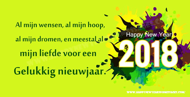 New Year 2018 Dutch Status