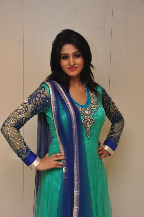 Glamorous Telugu Girl Shamili Photo Shoot In Blue Dress