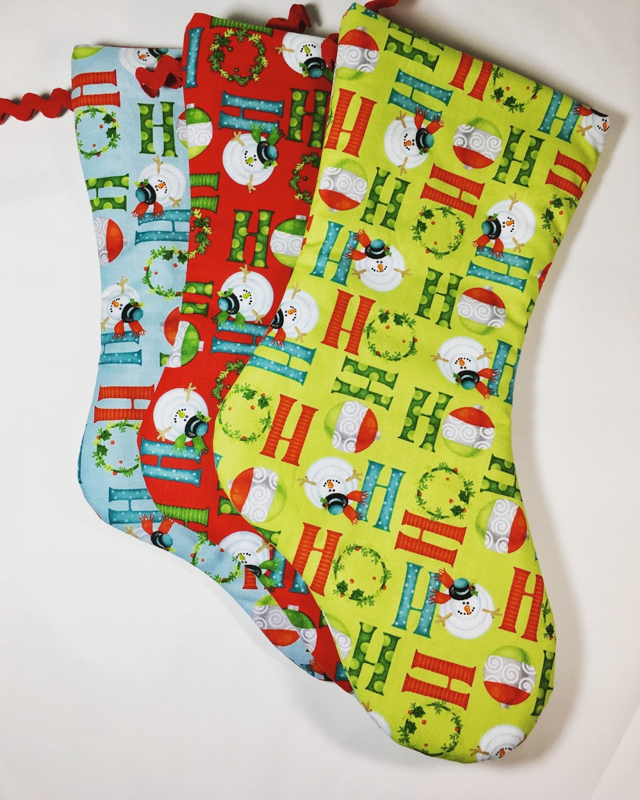 Deborah Designs Christmas Stockings