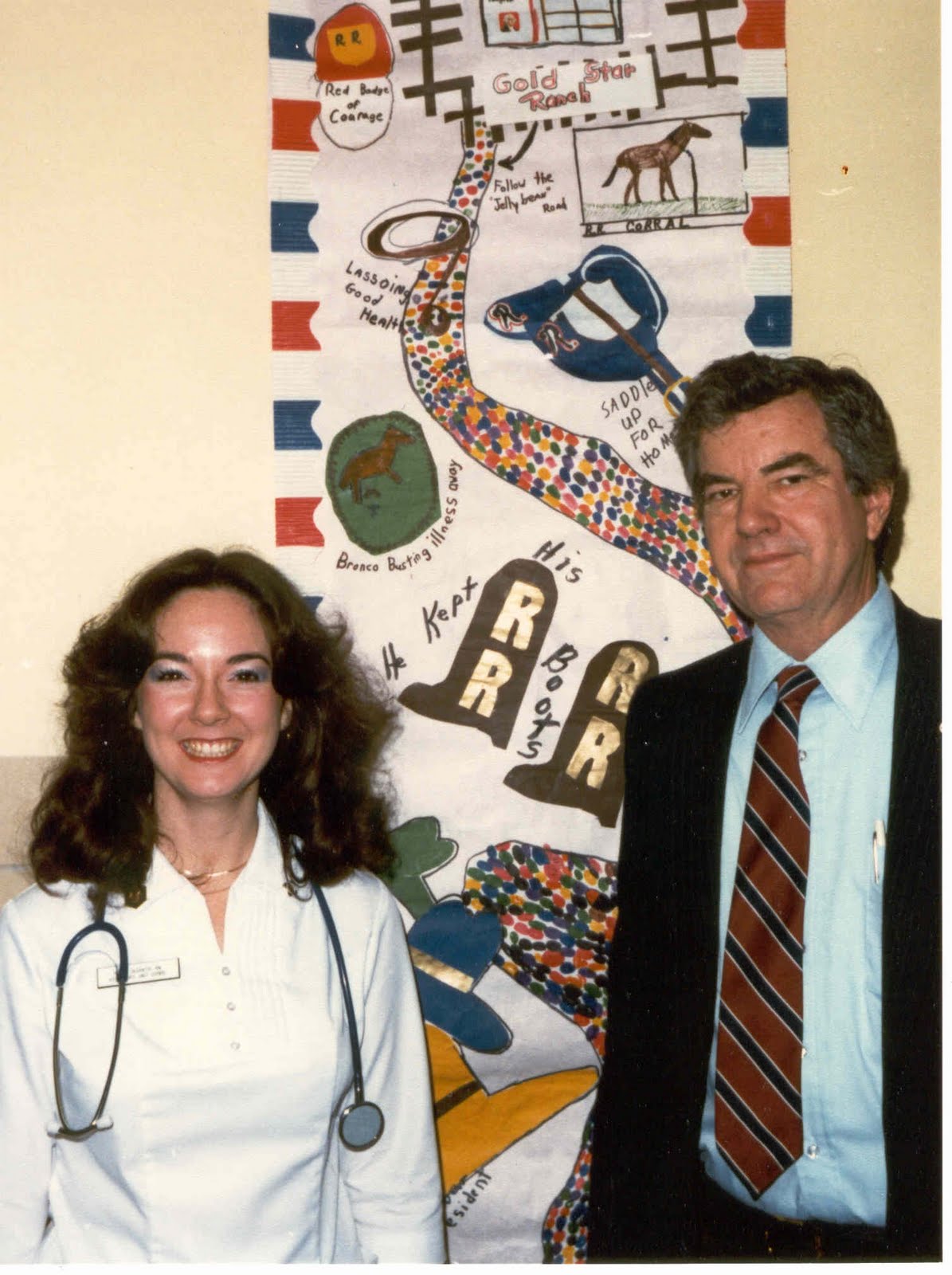 SAIC of Reagan PPD Jerry Parr and nurse April 1981