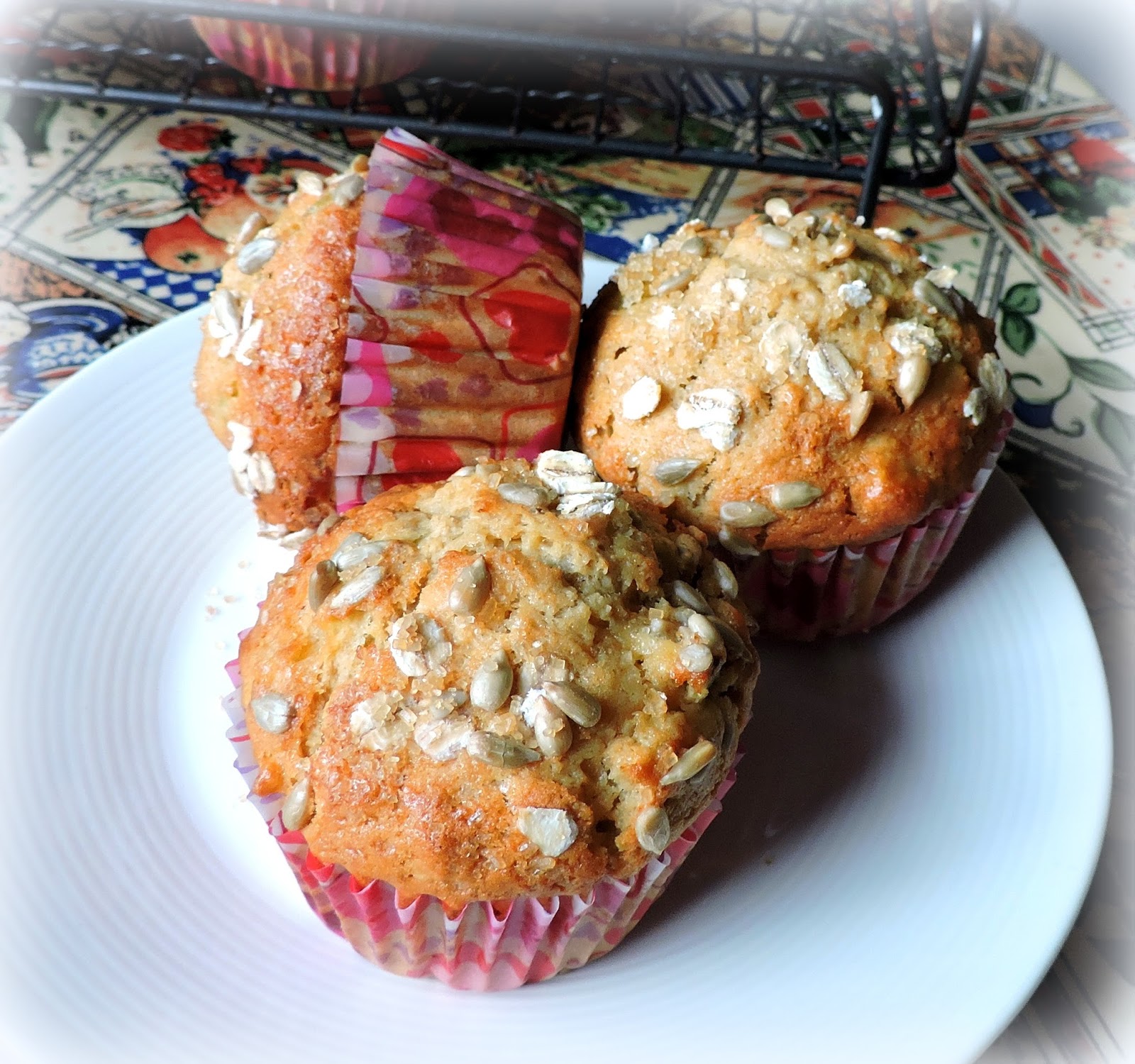 Oat, Apple & Sunflower Seed Muffins The English Kitchen