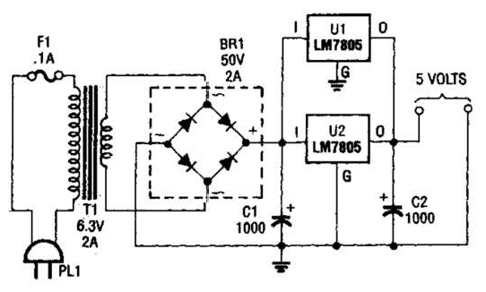 Antique Radio Dc Filament Supply Circuit Diagram | Electronic Circuit
