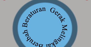 Gerak Melingkar Berubah Beraturan Gmbb