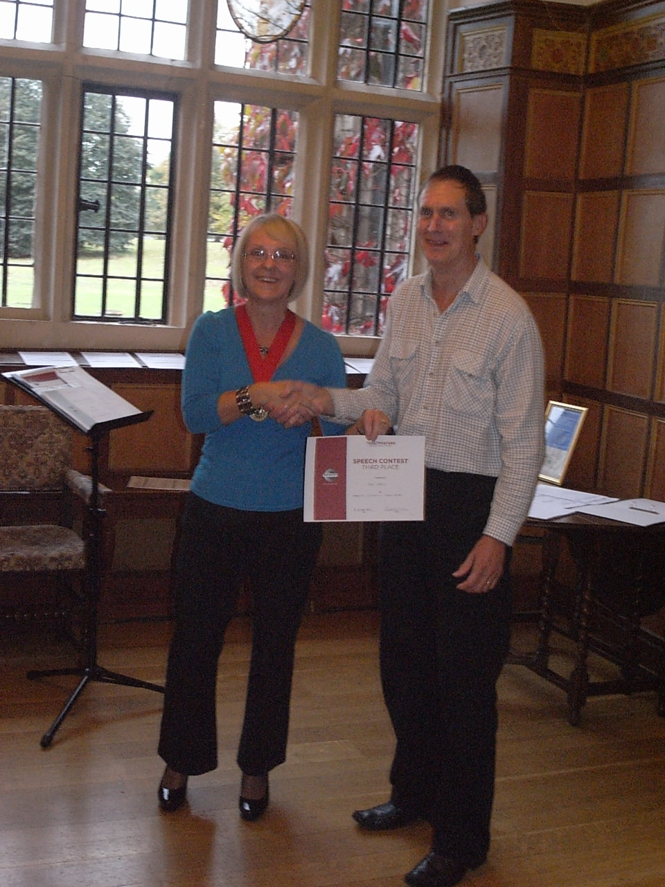 First Quilting Steps Toastmasters International Area 22 Humourous and